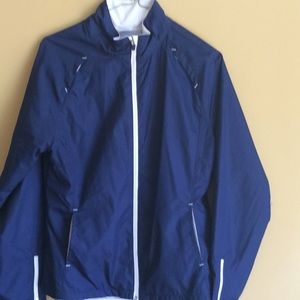 Blue danskin jacket